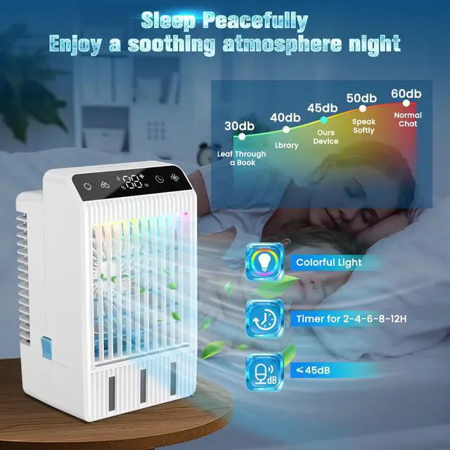 Alt view image 4 of 7 - Mobile Portable Air Conditioners with Display