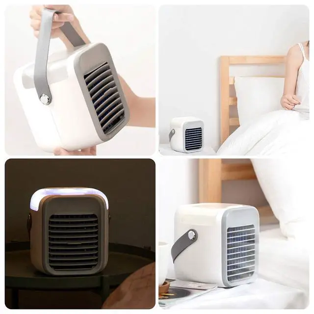 Alt view image 7 of 7 - Portable Air Cooler Personal Mini Air Conditioner