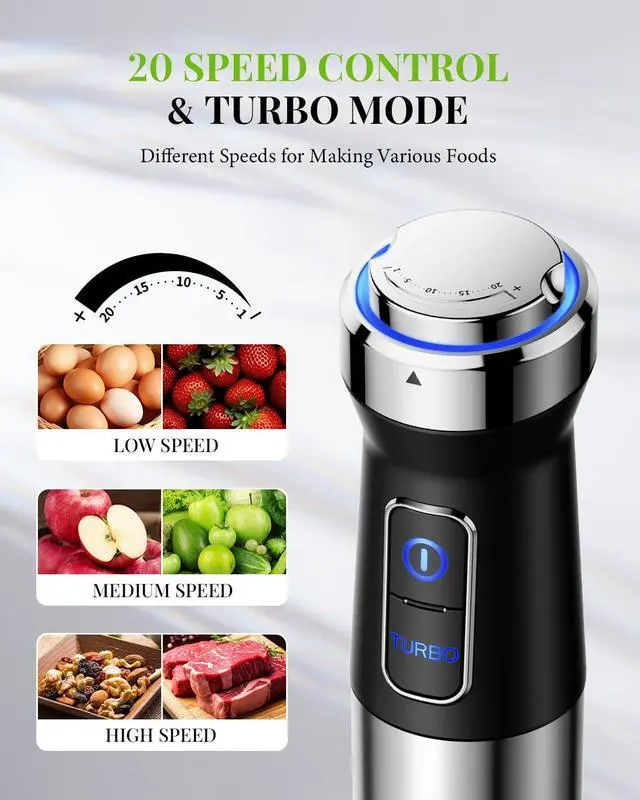 Alt view image 4 of 6 - 6 In 1 Hand Blenders For Kitchen