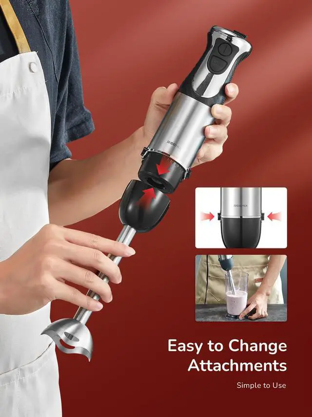Alt view image 3 of 6 - Hand Blender 1000W