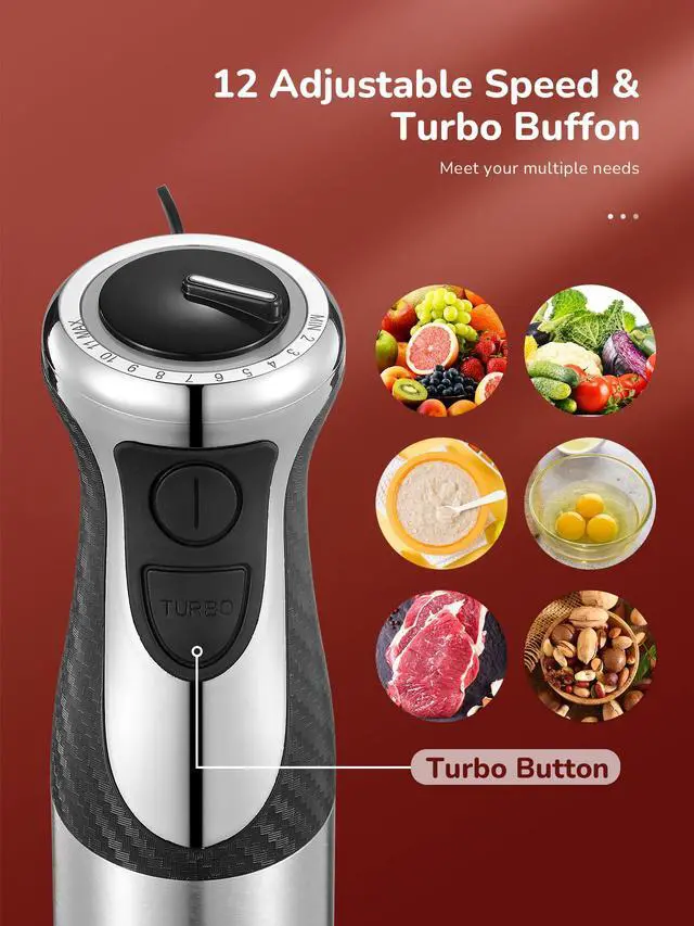 Alt view image 5 of 6 - Hand Blender 1000W