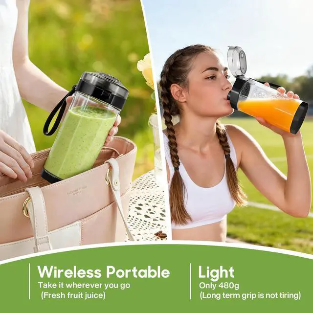Alt view image 5 of 7 - 700 ML Portable Smoothie Blender