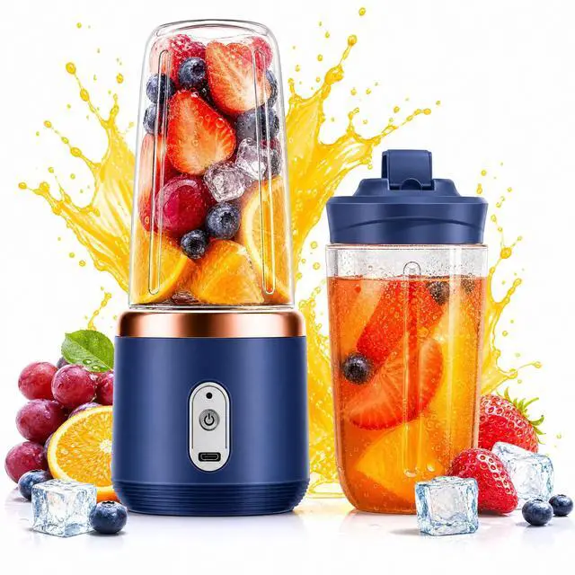 Main image of Portable Blender USB Rechargeable Personal Mini Juice Blender