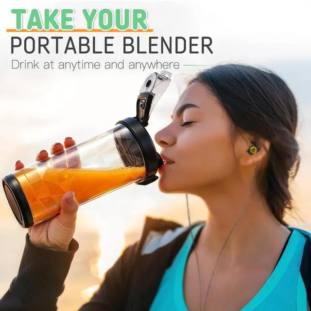 Alt view image 2 of 7 - Portable Blender USB Rechargeable