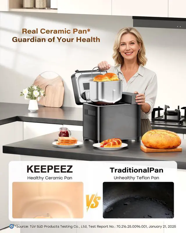 Alt view image 4 of 6 - Pro 710W 2LB Bread Maker