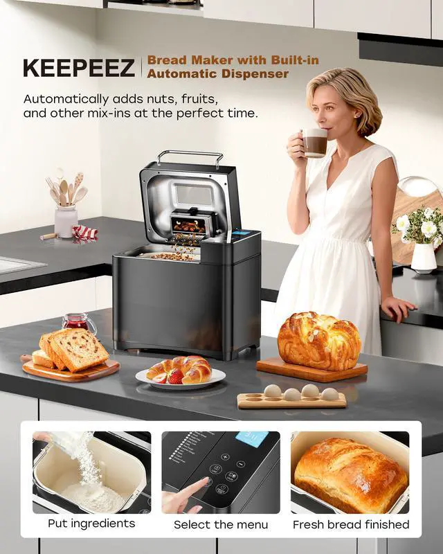 Alt view image 5 of 6 - Pro 710W 2LB Bread Maker