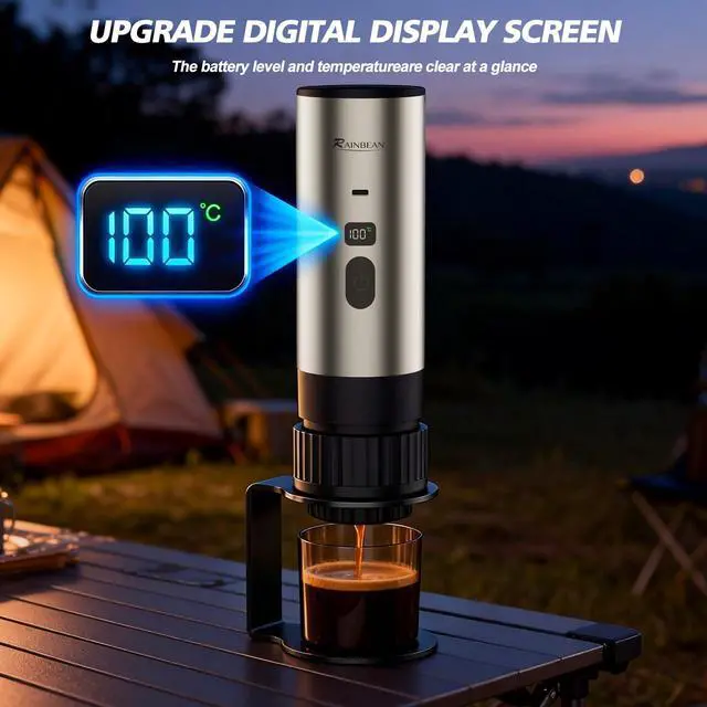 Alt view image 5 of 6 - Portable Electric Espresso Maker