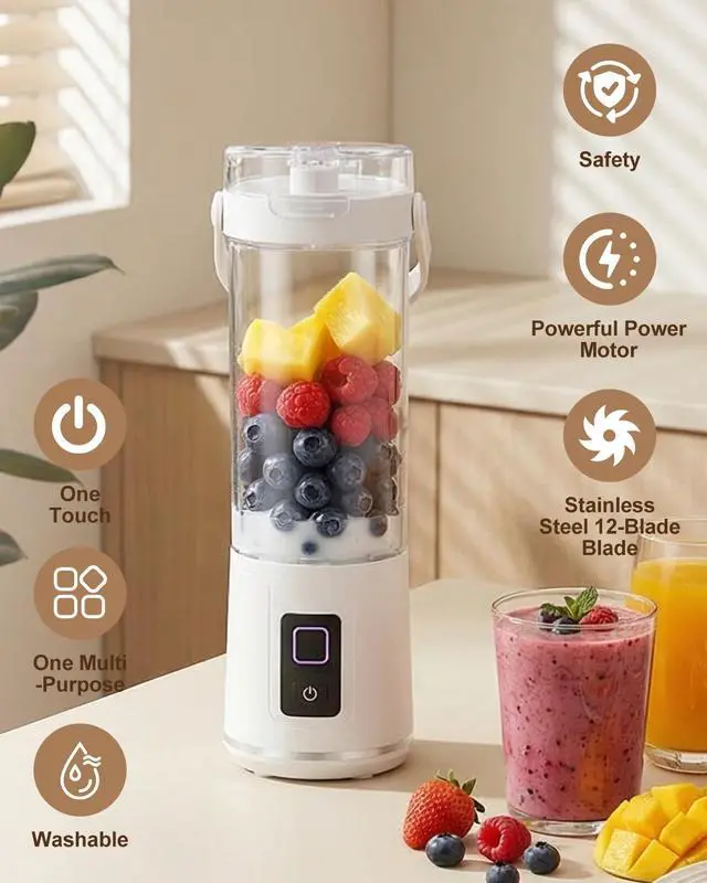 Alt view image 2 of 6 - 600ml Handheld Mixer Cup