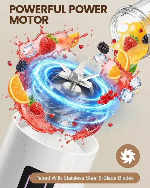 Alt view image 5 of 6 - 600ml Handheld Mixer Cup