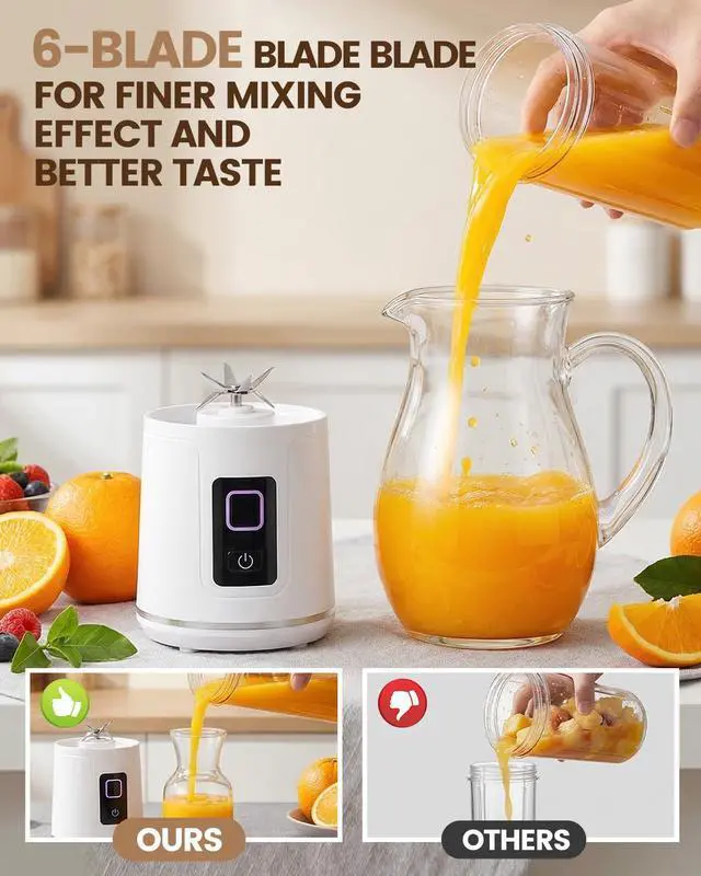 Alt view image 4 of 6 - 600ml Handheld Mixer Cup