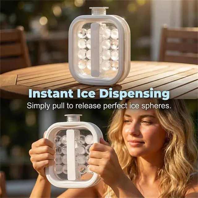 Alt view image 3 of 6 - Portable Silicone Ice Ball Maker Kettle
