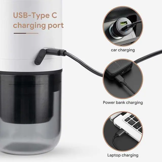 Alt view image 7 of 7 - 3 in 1 Portable Espresso Machine with NO Heating Function