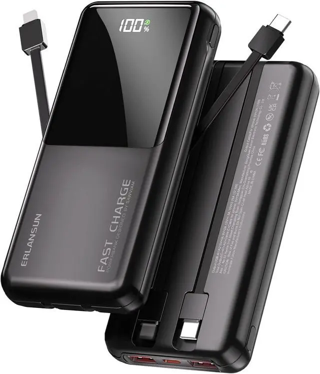 Alt view image 7 of 7 - Power Bank Fast Charging 20000mAh 22.5W