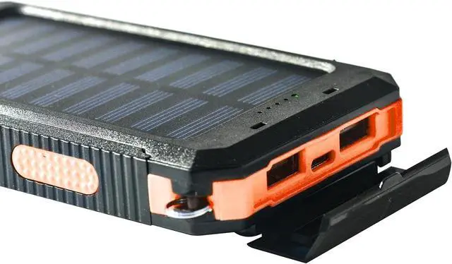 Alt view image 3 of 7 - Power-Bank-Solar-Charger - 8000mAh Portable Charger
