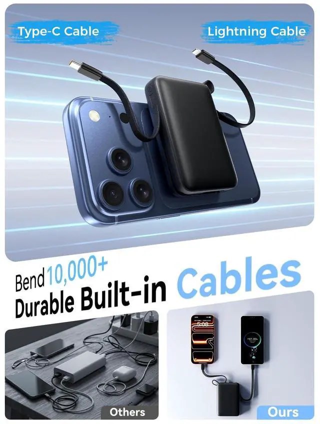Alt view image 2 of 7 - Power Bank 26800mAh Portable Charger Battery Pack