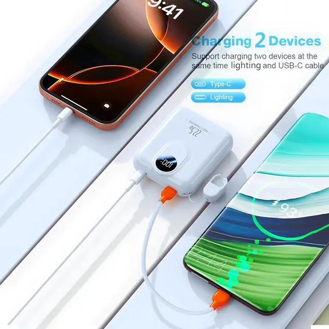 Alt view image 4 of 7 - Power Bank 10000mAh Fast Charging Portable