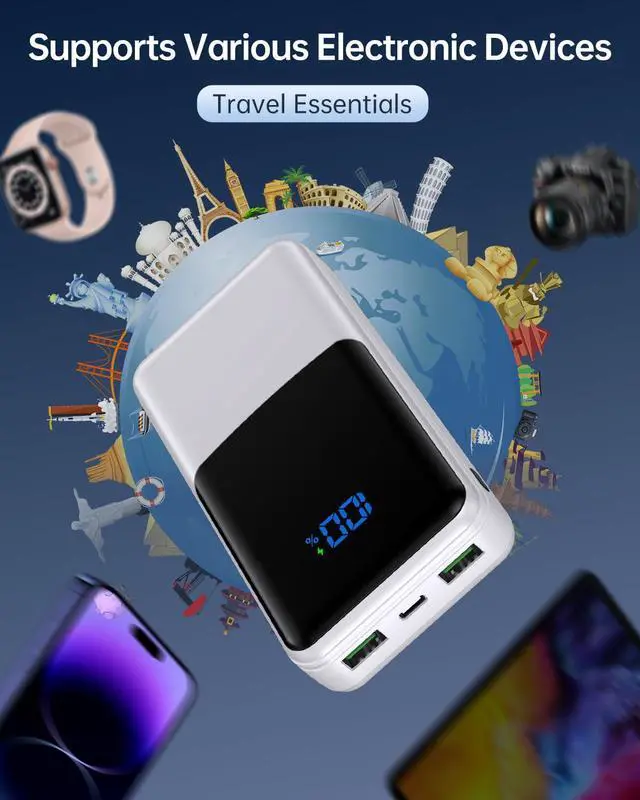 Alt view image 6 of 7 - Coblob Power Bank 27000mah