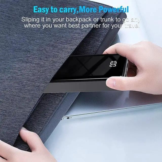 Alt view image 7 of 7 - Power Bank 24000mAh 3.7V 88.8Wh Phone Charger Battery Pack