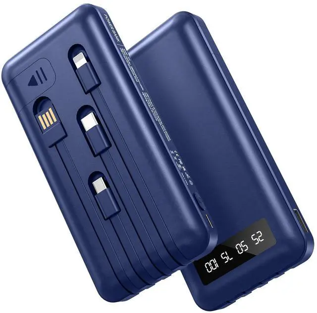 Main image of 26800mah Power Bank With 4 Built in Cables