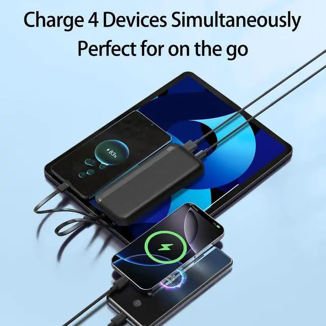 Alt view image 6 of 7 - Power Bank 10000mAh 22.5W PD Fast Charging