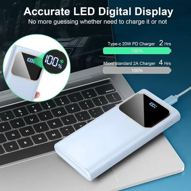 Alt view image 5 of 7 - Power Bank Fast Charging 10000mAh