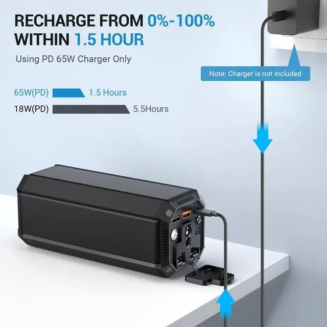 Alt view image 4 of 7 - Portable Laptop Power Bank