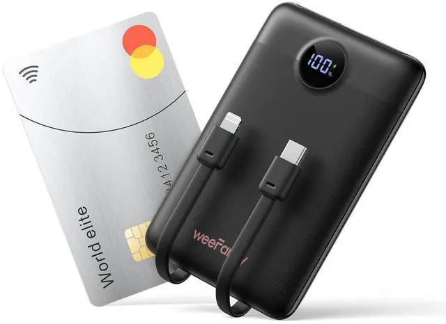 Main image of Power Bank Fast Charging WeeFancy 10000mAh Portable Charger