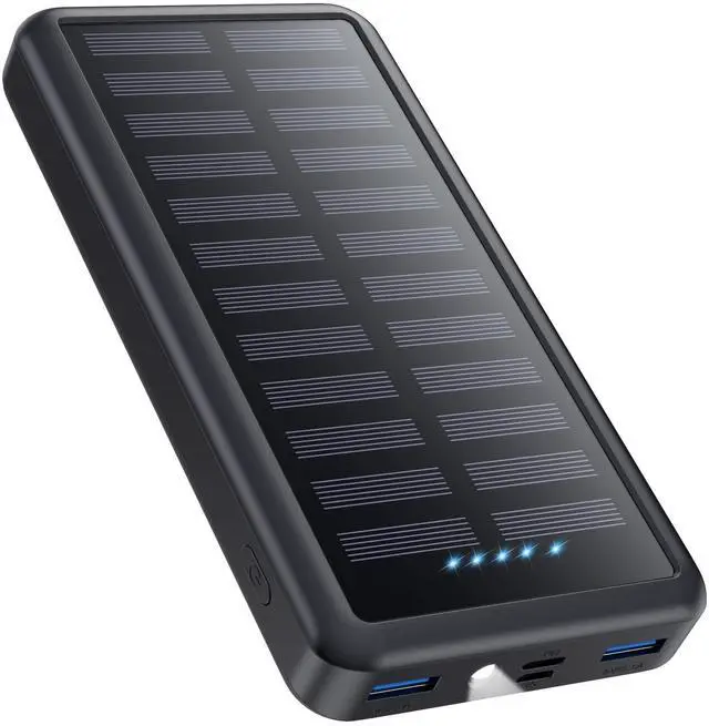 Main image of Solar Power Bank USB C 26800mAh Portable Charger