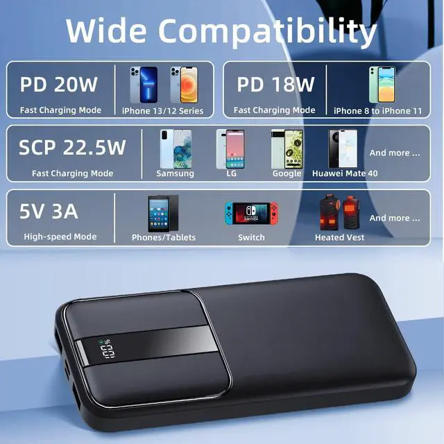 Alt view image 2 of 7 - Power Bank 10000mAh