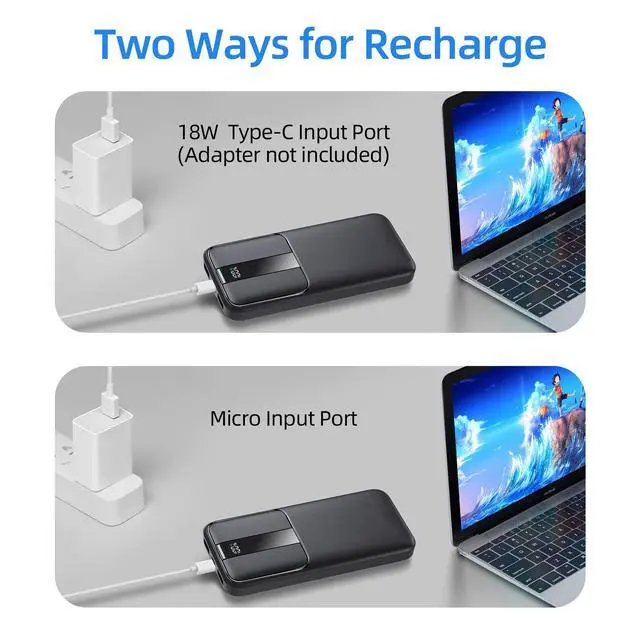 Alt view image 5 of 7 - Power Bank 10000mAh