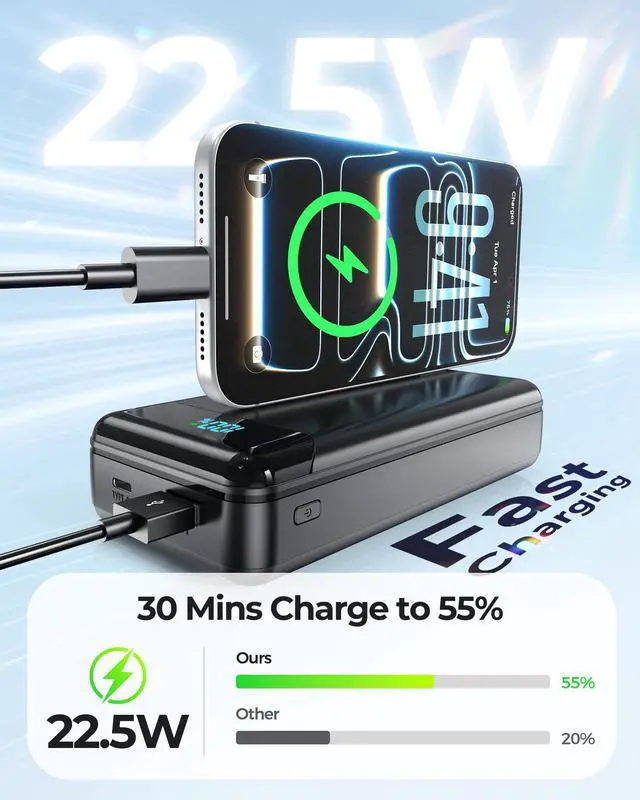 Alt view image 3 of 7 - Power Bank 27000mAh