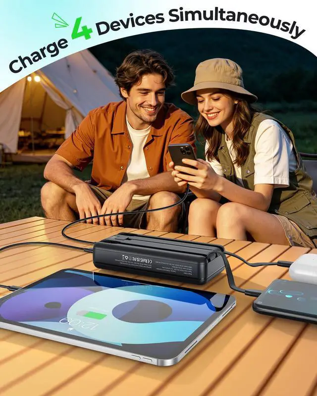 Alt view image 4 of 7 - Power Bank 27000mAh