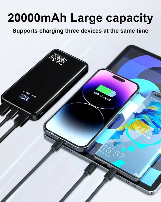 Alt view image 4 of 7 - Power Bank 20000mAh
