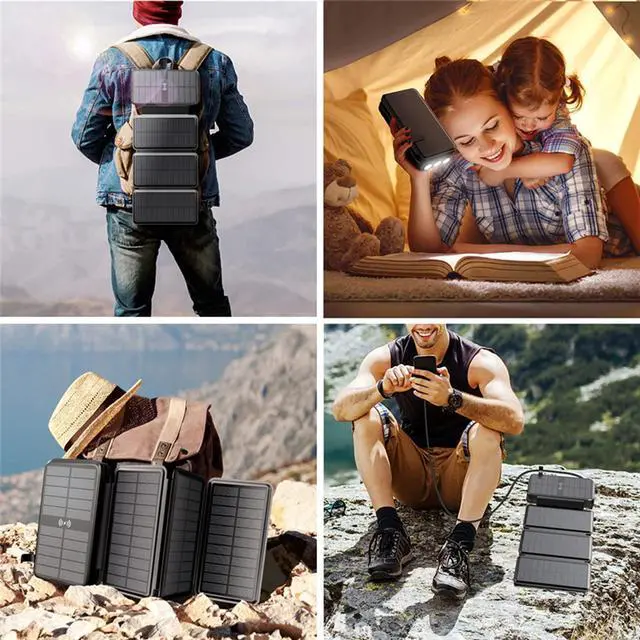 Alt view image 6 of 6 - 20000mAh Solar Power Bank