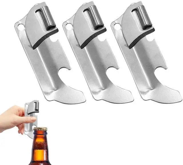 Main image of 3PCS Military-Style Can Opener - Stainless Steel