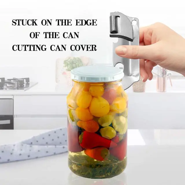 Alt view image 4 of 6 - 3PCS Military-Style Can Opener - Stainless Steel