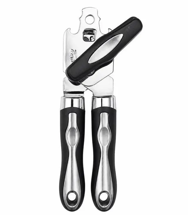 Main image of Can Opener - Heavy Duty Stainless Steel Handheld Can Opener with Comfortable Handle