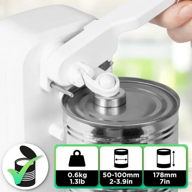 Alt view image 3 of 6 - Electric Can Opener CO40 WE Automatic Tin Openers