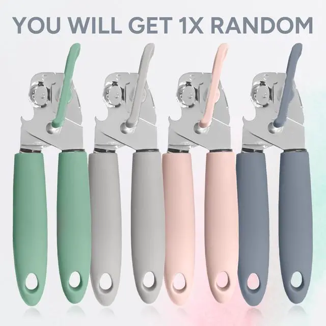Alt view image 2 of 6 - Natural Soft Grip Tin Opener Stylish Kitchen Tool