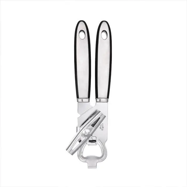 Main image of Creative Kitchen Manual Can Opener Stainless Steel Tin Opener with Soft Touch Handle