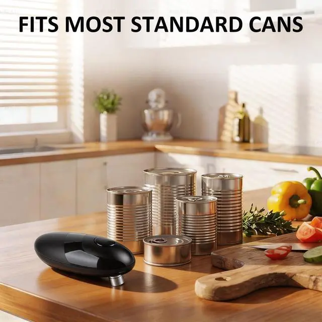 Alt view image 5 of 6 - Electric Can Opener One Touch Automatic Tin Opener