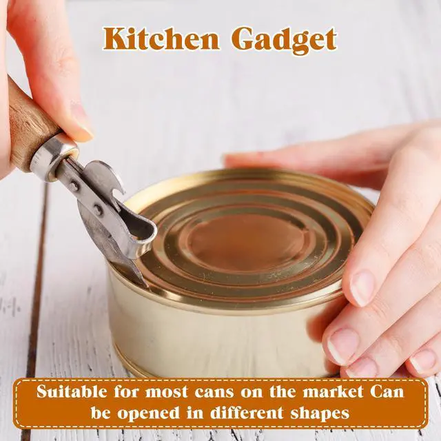 Alt view image 5 of 6 - 2pcs Stainless Steel Can Opener Manual
