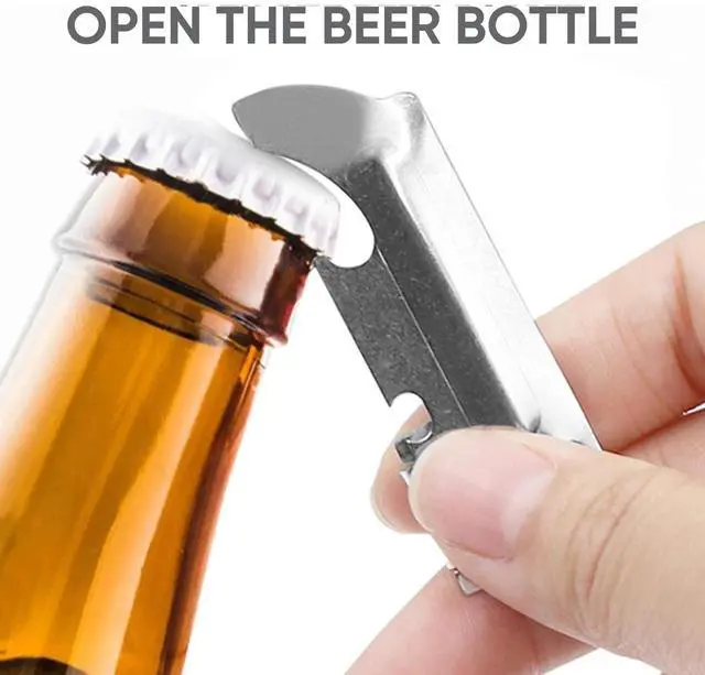 Alt view image 6 of 6 - 6pcs Camping Tin Opener - Stainless Steel Military Can Opener for Tin - Portable Mini Manual Can Opener for Home