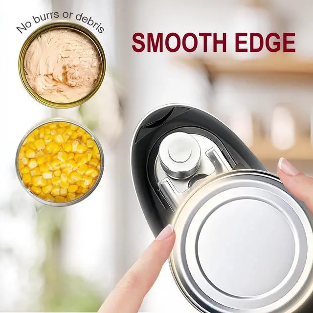 Alt view image 6 of 6 - Rechargeable Electric Can Opener One-Touch Automatic Tin Opener