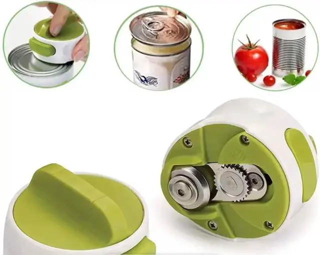 Main image of New Opener Rotating Can Opener Iron Tin Can Opener Stainless Steel Simple Kitchen Manual Can Opener