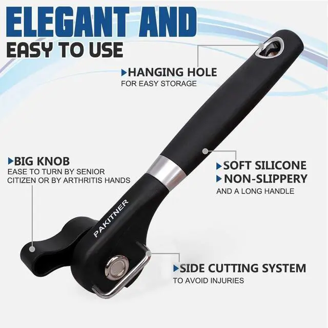 Alt view image 2 of 6 - Safe Cut Can Opener - Smooth Edge Manual Can Opener