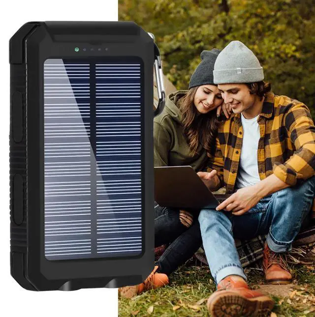 Alt view image 2 of 6 - Solar Portable Charger Portable Charger for Phones