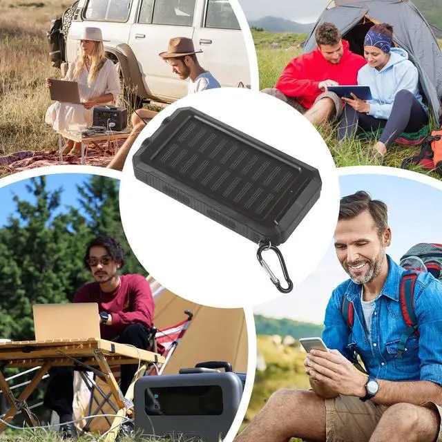 Alt view image 4 of 6 - Solar Portable Charger Portable Charger for Phones