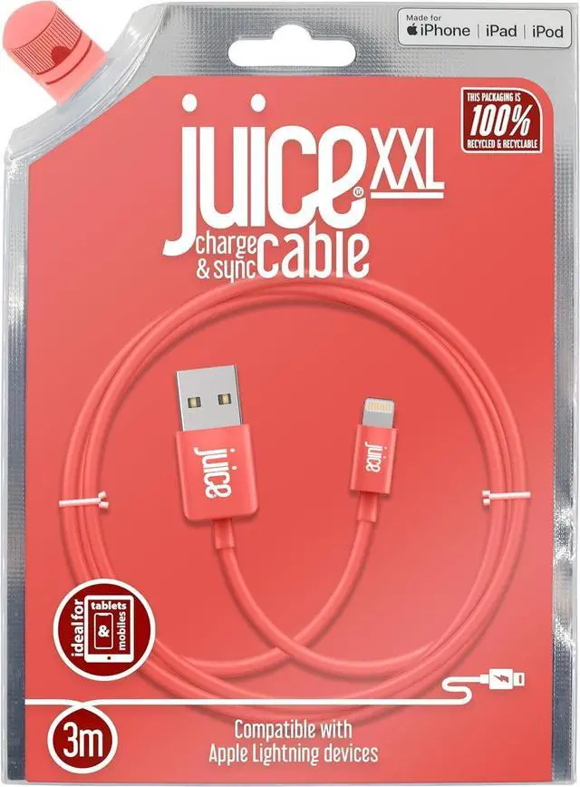 Alt view image 3 of 6 - XXL 3m Lightning Cable Long MFi Certified iPhone Charging Lead