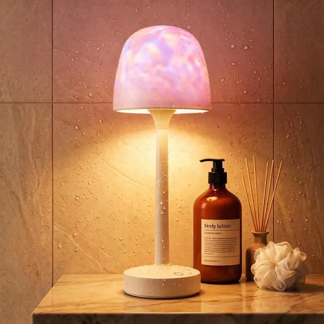 Main image of Rechargeable Lamp Cordless Shower Table Lamp